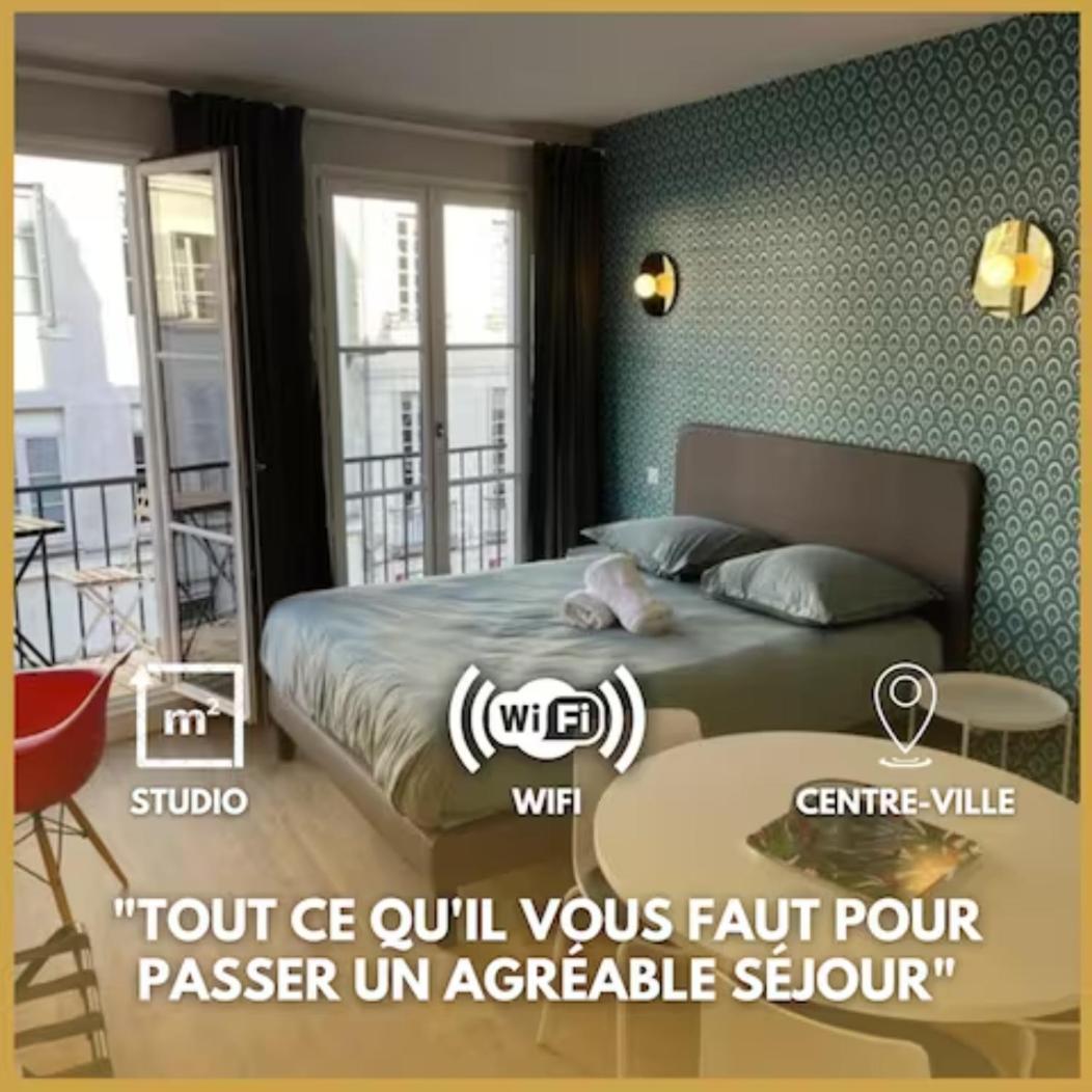 Chaleureux Studio * Neuf * Hypercentre * Wifi * Apartment Орлеан Екстериор снимка
