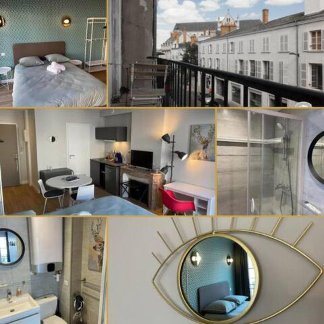 Chaleureux Studio * Neuf * Hypercentre * Wifi * Apartment Орлеан Екстериор снимка